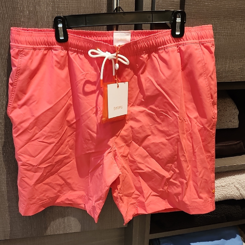 Swms Salmon Swim Trunks